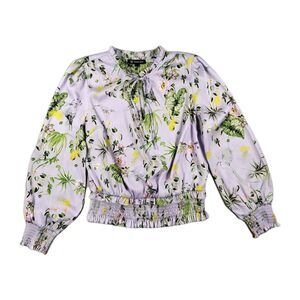 INC International Concepts Women’s...floral Blouse
